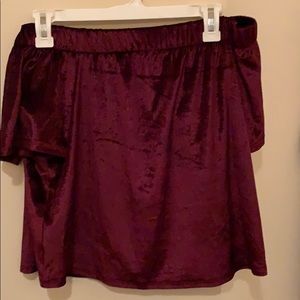 Off the shoulder top